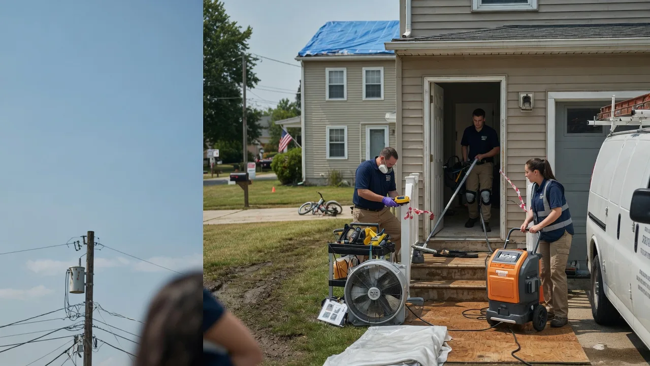 Water Damage Repair in St John, KS near me